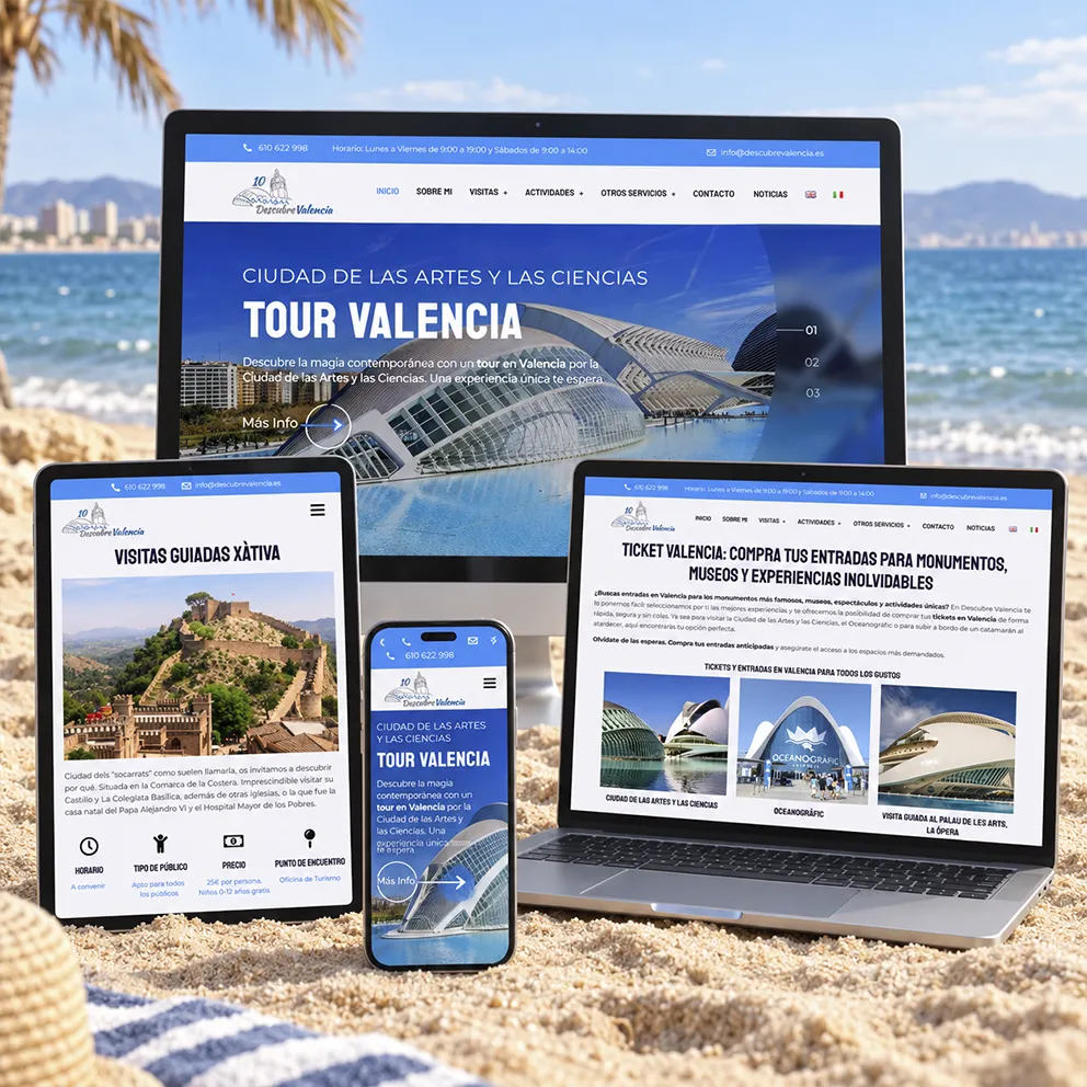 Posicionamiento web de turismo